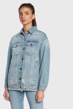 Sisley Jeansjacke 27WDLN00P Relaxed Fit