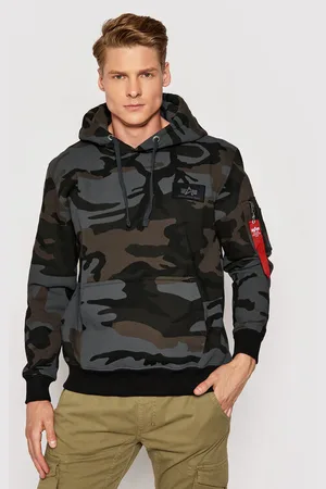 Alpha Industries Sweatshirt Print Camo 178318C Regular Fit