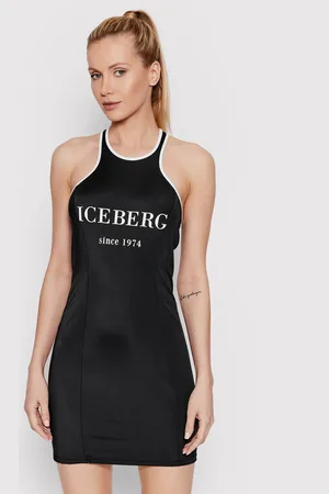 Iceberg Sommerkleid ICE2WCU03 Slim Fit