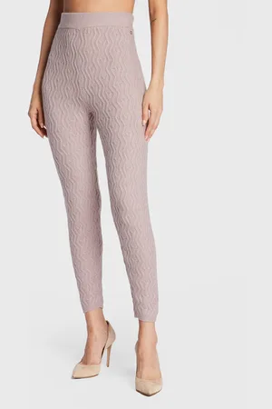 Guess Leggings Cable Mix W2BB38 Z2QA0 Slim Fit