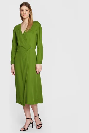 Benetton Kleid für den Alltag 43B2DV02K Regular Fit