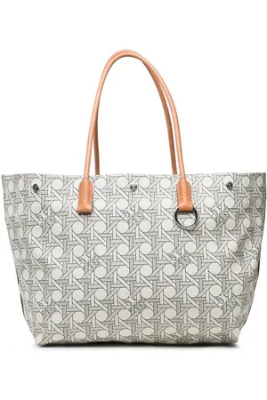 Tory Burch Handtasche Canvas Basketweave Tote 139623