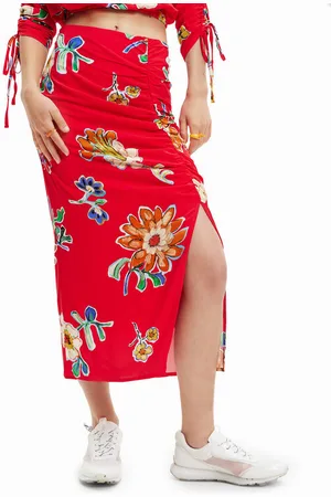 Desigual Bleistiftrock Crimea 23SWFW22 Slim Fit