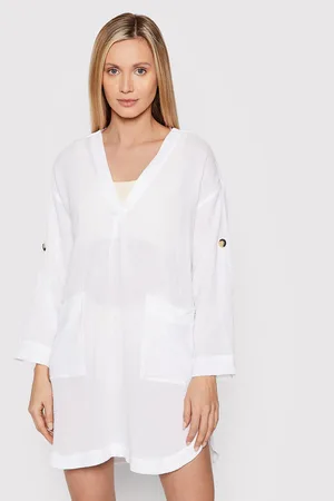 Seafolly Strandkleid Essential 54020-CU Relaxed Fit