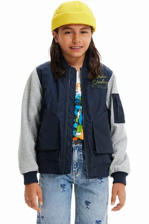Desigual Bomberjacke 23SBEW01 Oversize