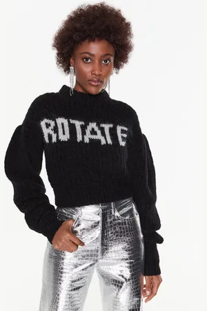 ROTATE Pullover Knit Puff-Sleeve RT2286 Regular Fit