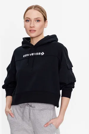 Converse Sweatshirt Fashion 10024527-A03 Relaxed Fit