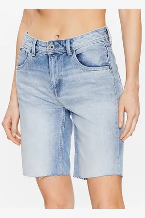 Pepe Jeans Jeansshorts Violet Bermuda PL801006HQ8 Relaxed Fit