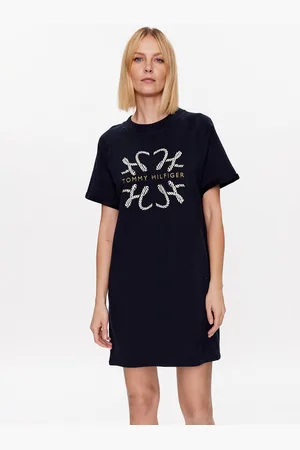 Tommy Hilfiger Strickkleid WW0WW38629 Relaxed Fit