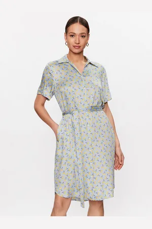 Benetton Kleid für den Alltag 4JUZDV04D Regular Fit