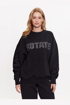 ROTATE Sweatshirt Rhinestone Irisa 700187100 Regular Fit