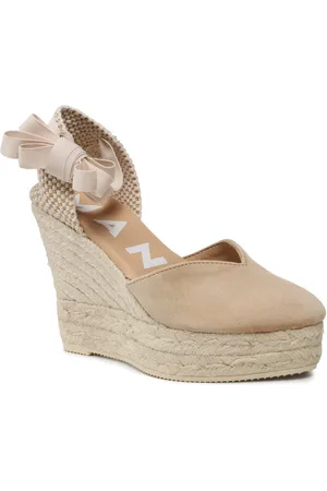 MANEBI Espadrilles Heart-Shaped Wedge Espadrilles M 1.1 WH