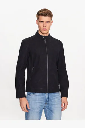Guess Jacke aus Kunstleder M3YL00 WFHA0 Regular Fit