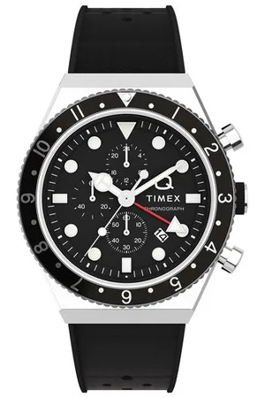 Timex Uhr Q Three Time Zone Chronograph TW2V70000