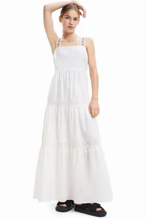Desigual Kleid für den Alltag 23SWVW66 Regular Fit