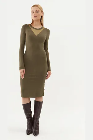 Fracomina Strickkleid FJ23WD5002K51801 Slim Fit