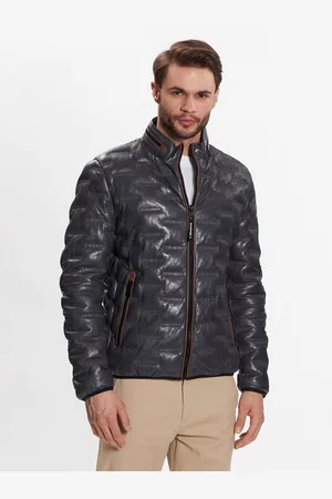 Milestone Lederjacke 991019 60080 Regular Fit