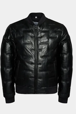 Serge Pariente Lederjacke Clever Slim Fit