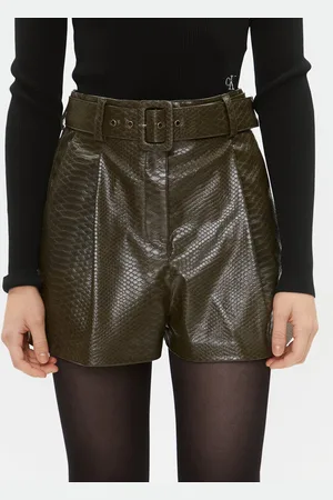 Twin-Set Shorts aus Kunstleder 232TT2233 Regular Fit