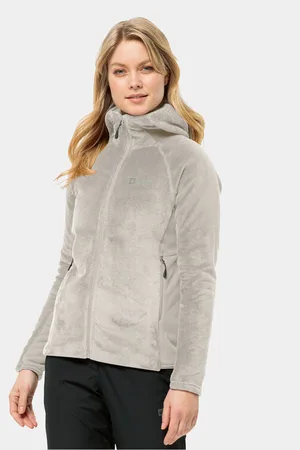 Jack Wolfskin Fleecejacke Rotwand Hooded Fz 1710742 Regular Fit