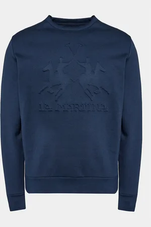 La Martina Fleecejacke Quadrilatere WMF003 FP557 Regular Fit