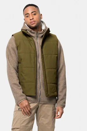 Jack Wolfskin Weste White Frost Vest 1206402 Regular Fit