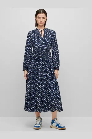 HUGO BOSS Kleid für den Alltag Dasota1 50489738 Relaxed Fit