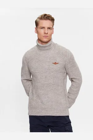 Aeronautica Militare Rollkragenpullover 232MA1455L509 Regular Fit