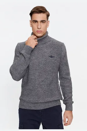 Aeronautica Militare Rollkragenpullover 232MA1455L509 Regular Fit