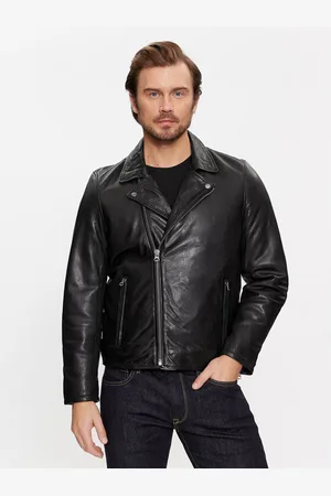 Pepe Jeans Lederjacke Valen PM402881 Regular Fit