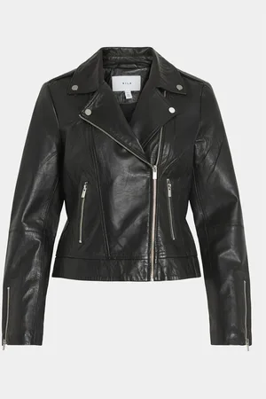 VILA Lederjacke Feli 14067521 Regular Fit