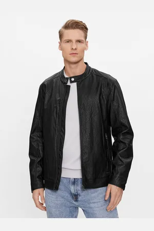 Guess Jacke aus Kunstleder M4RL08 WFW30 Regular Fit