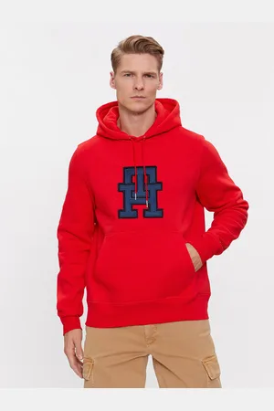Tommy Hilfiger Sweatshirt Monogram Applique MW0MW32702 Regular Fit