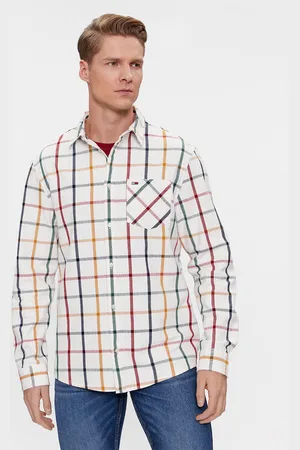 Tommy Hilfiger Hemd Check Flannel DM0DM18334 Regular Fit