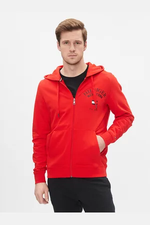 Tommy Hilfiger Sweatshirt Wcc Arched Varsity Zip Thru MW0MW33644 Regular Fit