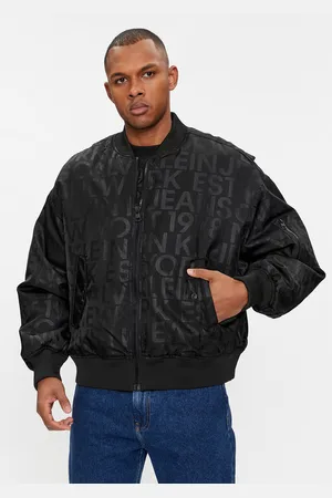 Calvin Klein Bomberjacke Logo Aop J30J324658 Oversize