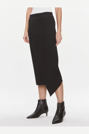 Calvin Klein Bleistiftrock Stretch Jersey Midi Skirt K20K206808 Slim Fit