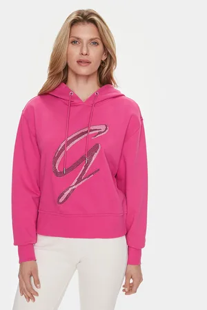 Guess Sweatshirt W3BQ10 KBKM0 Regular Fit