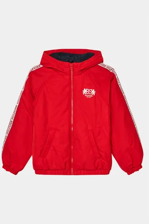 Tommy Hilfiger Übergangsjacke Heritage Logo Windbreaker KB0KB08880 Regular Fit