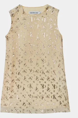 Calvin Klein Kleid für den Alltag IN0IN00166 Regular Fit
