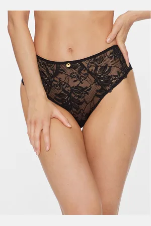 Aubade Klassischer Damenslip mit hoher Taille Gold Pleasure 1D24