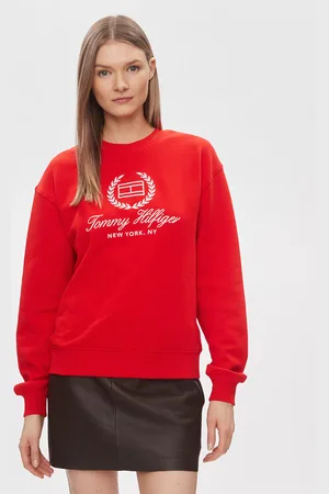 Tommy Hilfiger Sweatshirt Flag Script WW0WW41758 Regular Fit