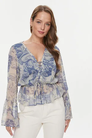Guess Bluse Ls Demi W4RH24 WDWT2 Regular Fit