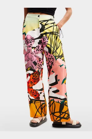 Desigual Stoffhose MONSIEUR CHRISTIAN LACROIX Ericeira 24SWPW27 Regular Fit