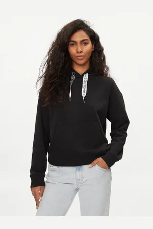 Tommy Hilfiger Sweatshirt Logo Drawcord DW0DW17794 Boxy Fit