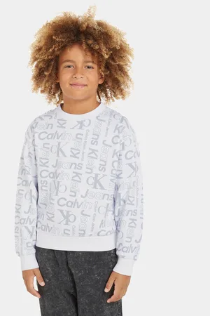 Calvin Klein Sweatshirt Inst Ck Aop IB0IB02046 Regular Fit