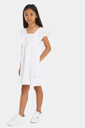 Tommy Hilfiger Sommerkleid Gingham KG0KG07930 M Relaxed Fit