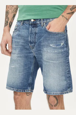 Pepe Jeans Jeansshorts Relaxed Short Repair PM801074 Relaxed Fit