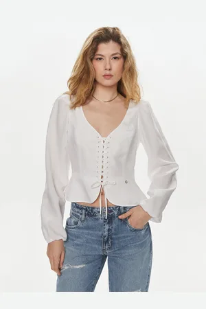 Guess Bluse Federica W4GH88 WG7B0 Regular Fit