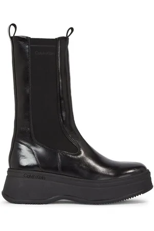 Calvin Klein Klassische Stiefeletten Pitched Chelsea Boot HW0HW01686